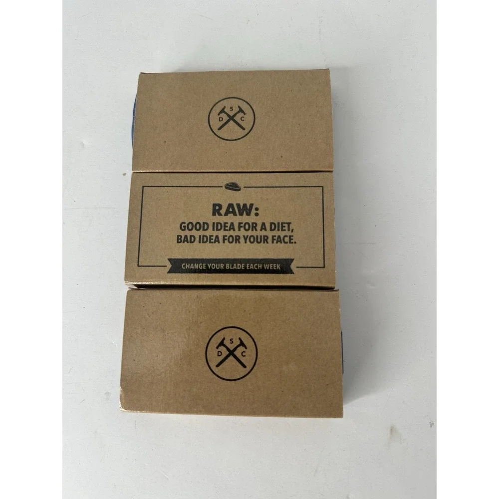 Dollar Shave Club 6 Blade Razor Cartridges 15 Count Set of 3 Mens Refills
